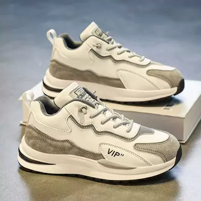 Thick-Soled Dad Ins Trendy Shoes Men