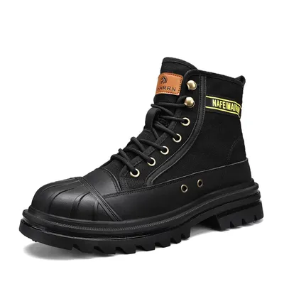 waterproof outdoor tooling casual men's big toe boots
