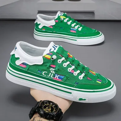 Canvas men's shoes 