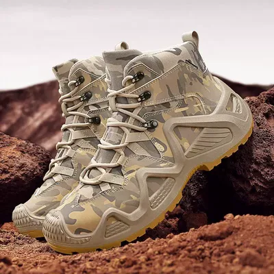 Oxford Cloth Waterproof Tactical Boots 