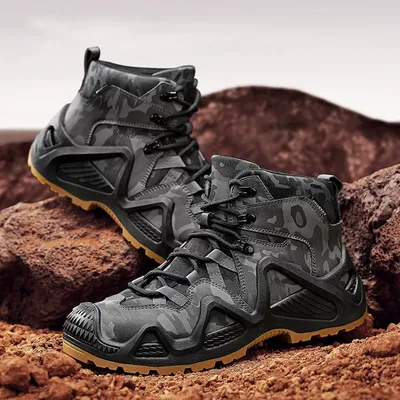 Oxford Cloth Waterproof Tactical Boots 
