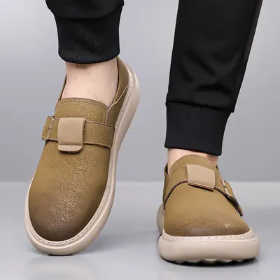 SOFT LEATHER, SLIP-ON SHOES