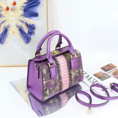 SNACK LEATHER HANDBAG 