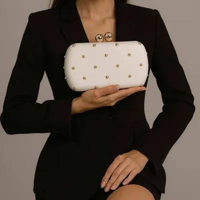 European American Retro Fashion PU Clutch Bag