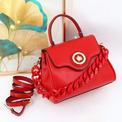 DIAMOND LOGO DESIGNER HANDBAG