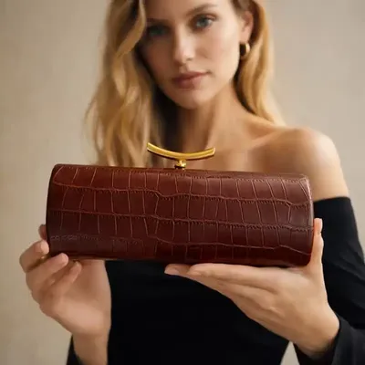 PU CROCODILE PATTERN BAG