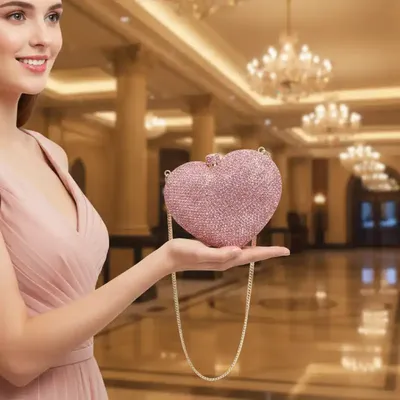 HIGH STAND CRYSTAL BAG