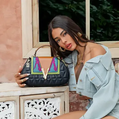 EMBROIDERED THREAD COVER BAG