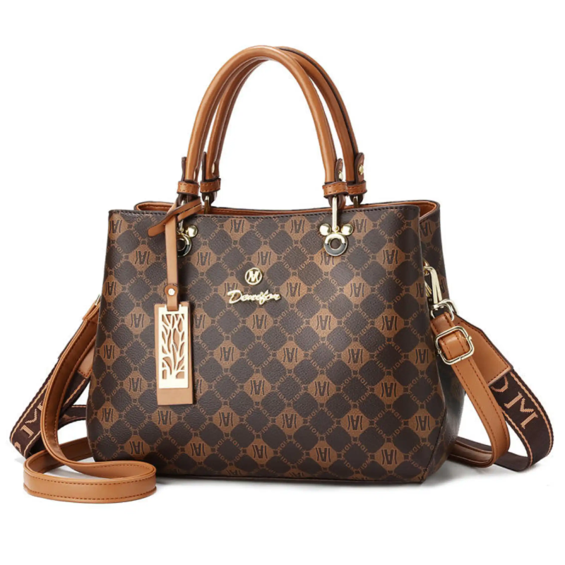 CLASSIC PRINT SHOULDER SLING BAG