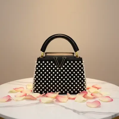 FLAP PEARL WOMEN'S HANDBAG