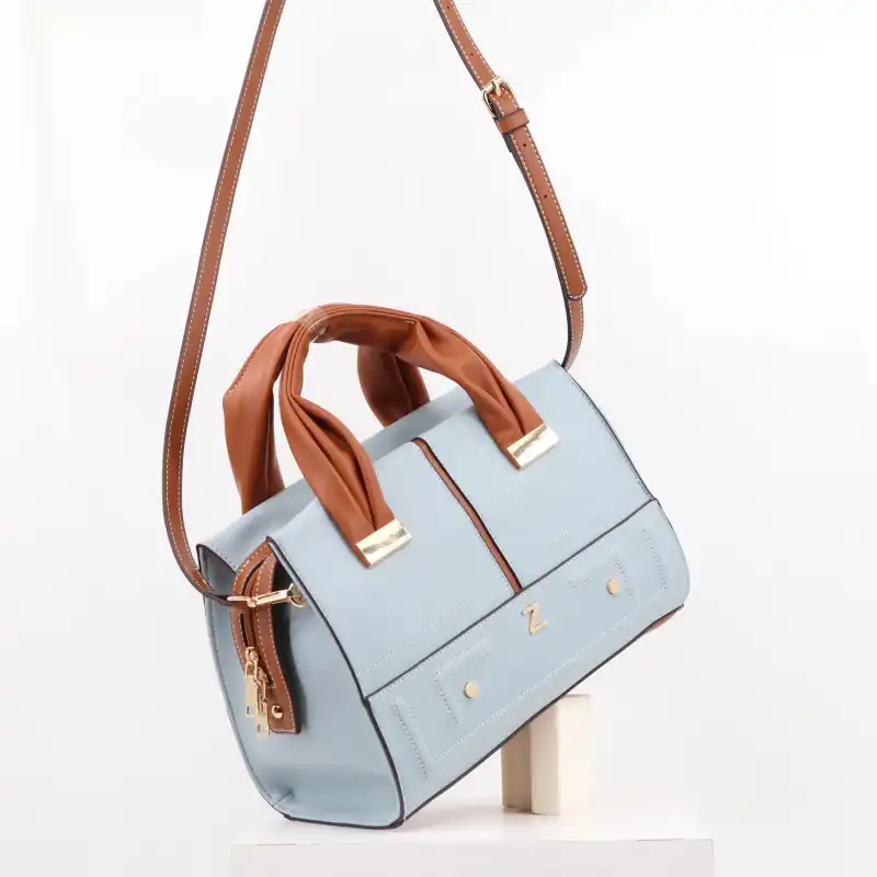 SOFT PU LEATHER SHOULDER BAG