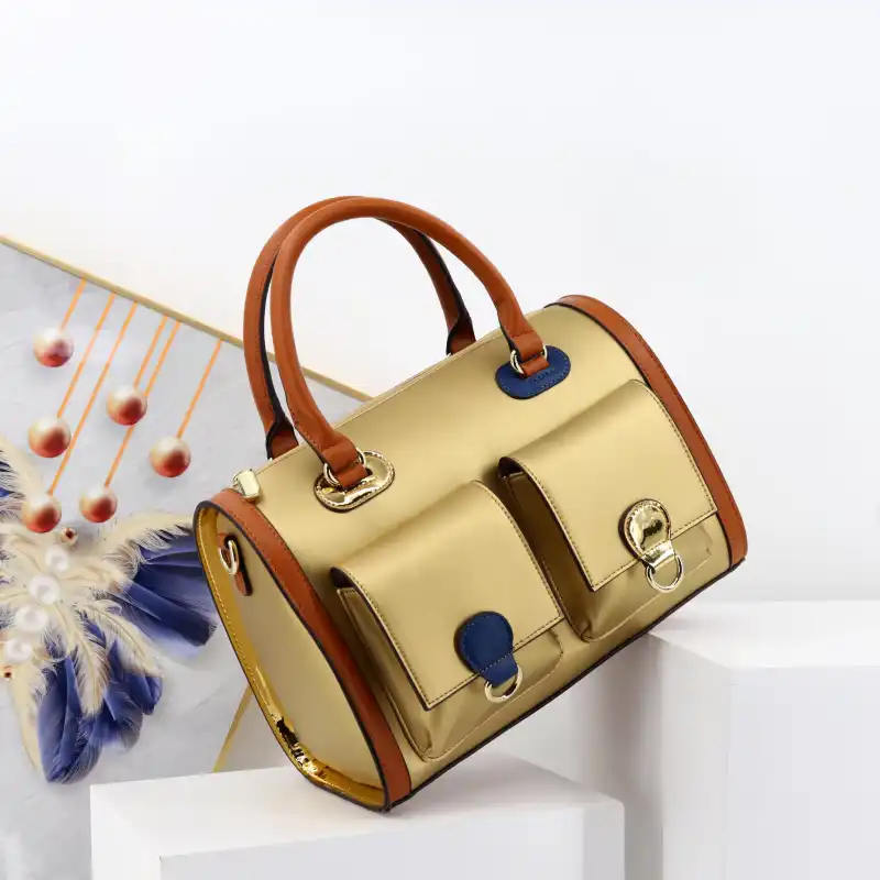 PILLOW SHAPE HANDBAG 