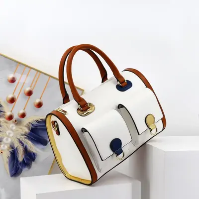 PILLOW SHAPE HANDBAG 