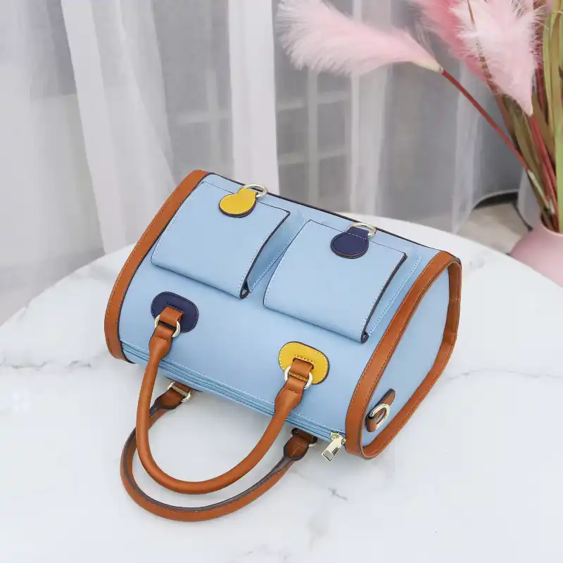 PILLOW SHAPE HANDBAG 