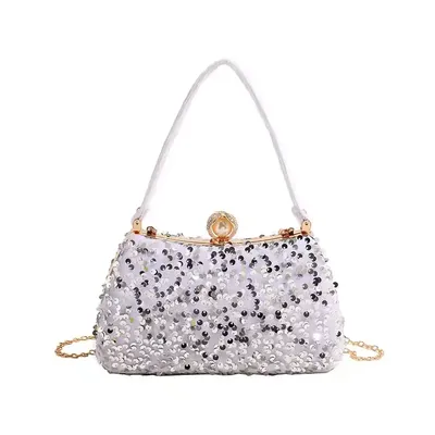 BLING BLING SEQUIN SHOULDER PURSE 