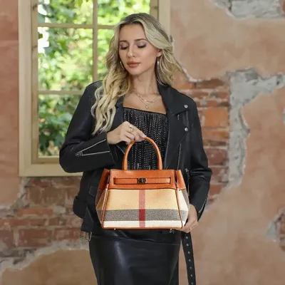 MICROFIBER LEATHER LADIES BAG