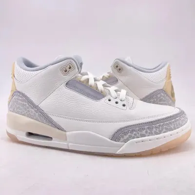 AIR JORDAN 3 RETRO CRAFT IVORY-GREY 1:1