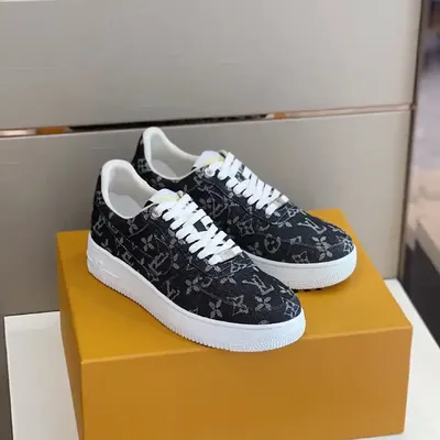 LOUIS VUITTON BEVERLY HILLS SNEAKER BLACK-WHITE 1:1 