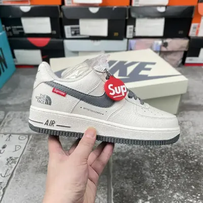 NIKE AIR FORCE OFF-WHITE -GREY 1:1 