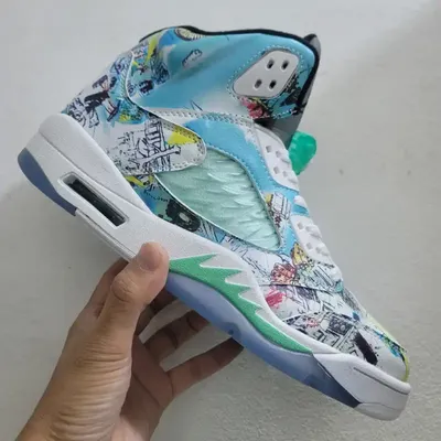 AIR JORDAN 5 RETRO MULTICOLOR 1:1