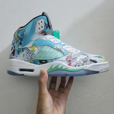 AIR JORDAN 5 RETRO MULTICOLOR 1:1