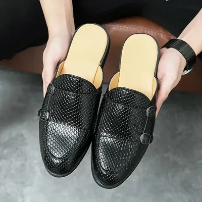BRITISH STYLE HALF SHOE SANDAL