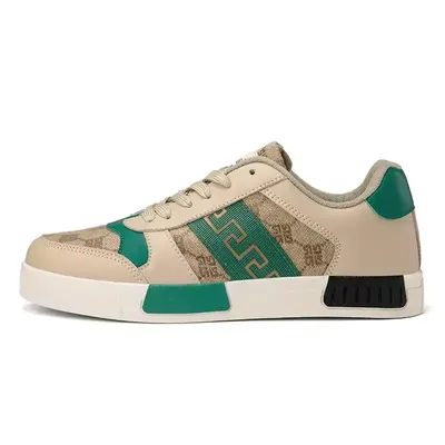 LEATHER RETRO SNEAKERS