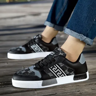 LEATHER RETRO SNEAKERS