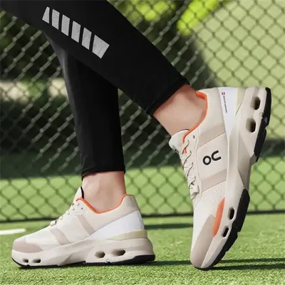 MESH LACE-UP BREATHABLE SHOES