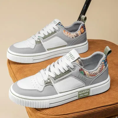 VINTAGE ETHNIC CASUAL SNEAKERS
