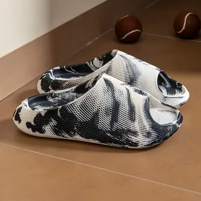 SOFT TEXTURE SLIPPERS 