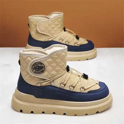 WATERPROOF MEN'S WARM FUR BOOTS
