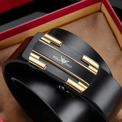 COW HIDE LEATHER BELT FOR MEN