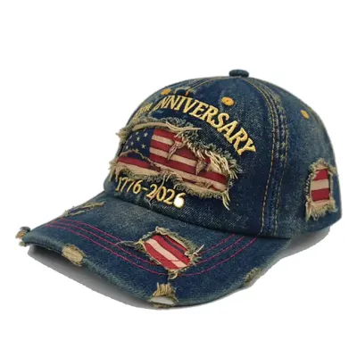 DISTRESSED BASEBALL CAP