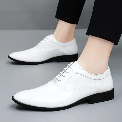 PRINT LEATHER SHOES 