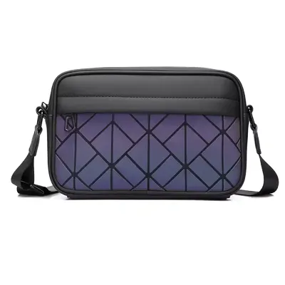 BLACK WATERPROOF CROSSBODY BAG