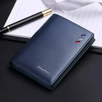 COW LEATHER MEN'S WALLET
