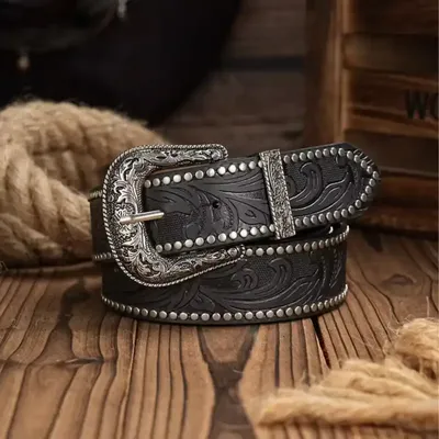 MEN WESTERN COWBOY BELT