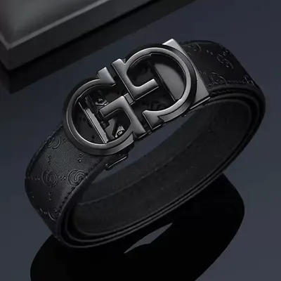 AUTOMATIC BUCKLE LEATHER BELT 