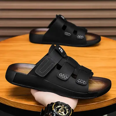 SOFT-SOLED RETRO SLIPPERS