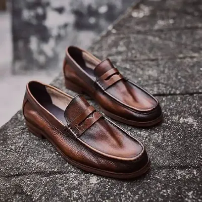 GENUINE LEATHER OFFICE SHOES