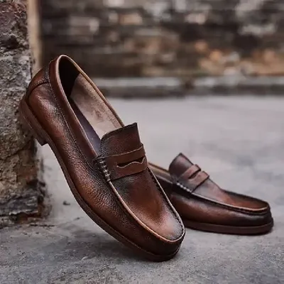 GENUINE LEATHER OFFICE SHOES