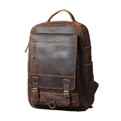 GENUINE LEATHER BACKPACK