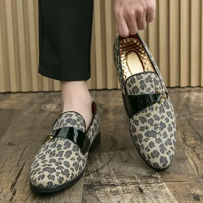 MEN'S OFFICE LEATHER LOAFERS 