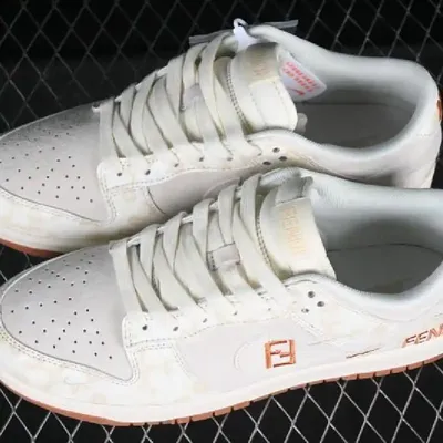NIKE FENDI EMBROIDERED SNEAKERS 1:1
