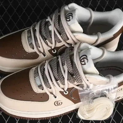 NIKE AIR FORCE BROWN COFFEE 1:1