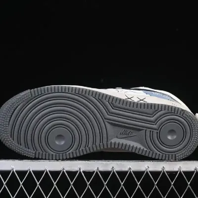 NIKE SPORTS SHOES OFF-WHITE-BLUE 1:1