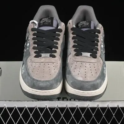 NIKE AIR FORCE BROWNISH-GREY 1:1