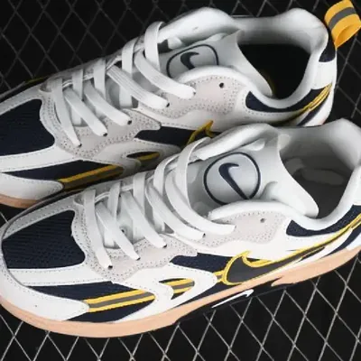 NIKE CASUAL SHOES WHITE/MIDNIGHT NAVY 1:1