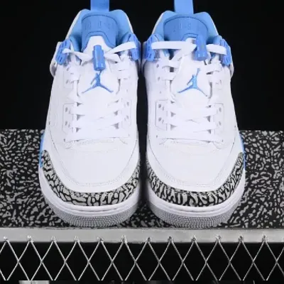 NIKE JORDAN SNEAKERS WHITE-BLUE 1:1